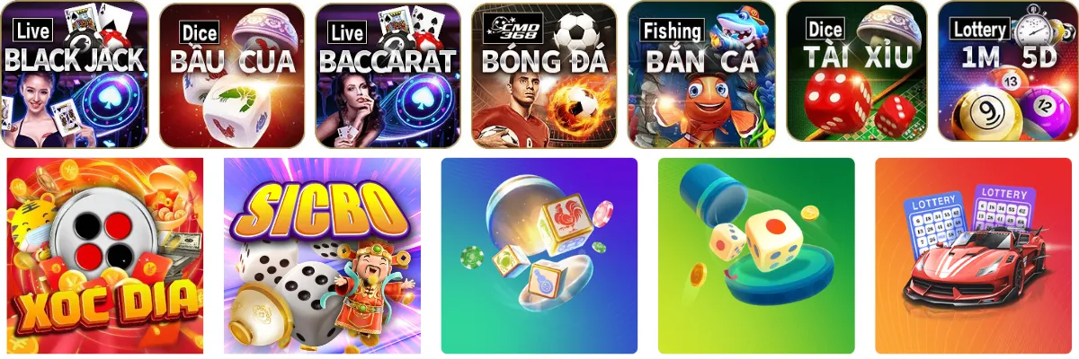 Các game đang hot tại bblive