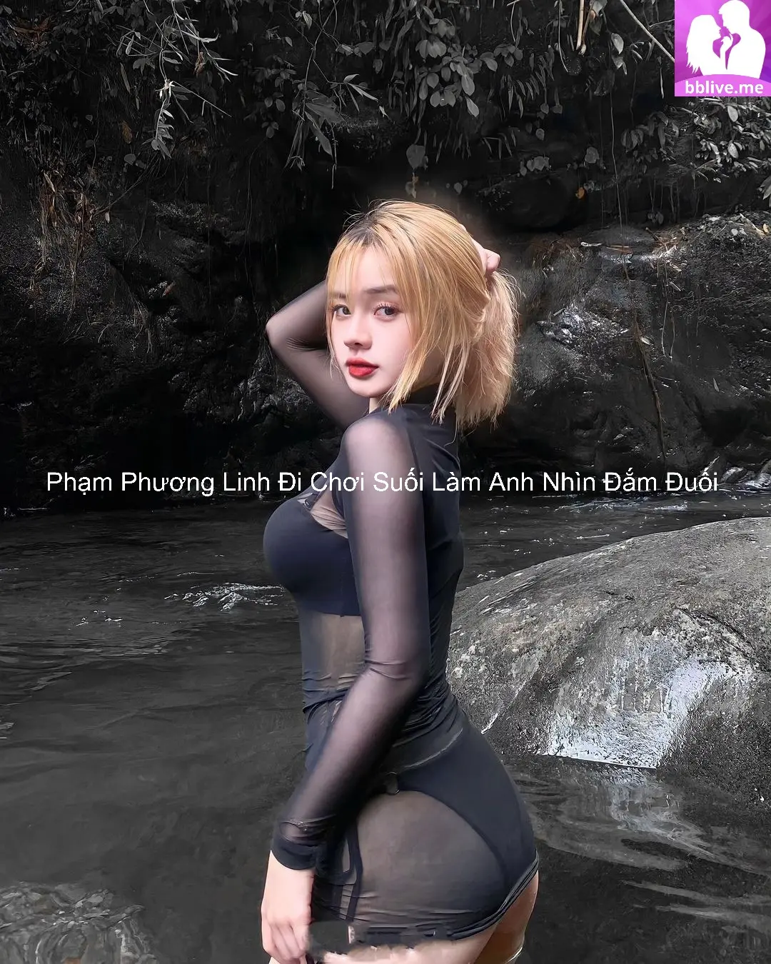 Phạm Phương Linh Đi Chơi Suối Làm Anh Nhìn Đắm Đuối 7